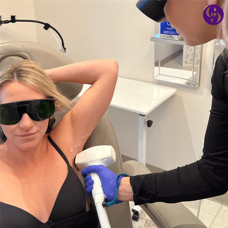 Diolaze Laser Hair Removal – 1 Session (Underarms OR Bikini Line)